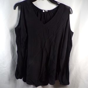 Cato Black Cold shoulder blouse